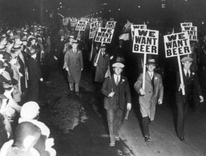 Except for the annual Macy's Day Beer Parade. We never miss that.