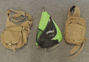 Some of the sling packs and shoulder bag I have used in the past.