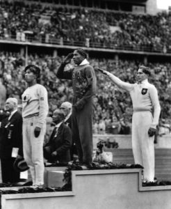 And that worked out well for Hitler because of his deep abiding love for subhuman non-Aryan black people like Jesse Owens who took the podium instead.