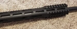 Side view of the handguard